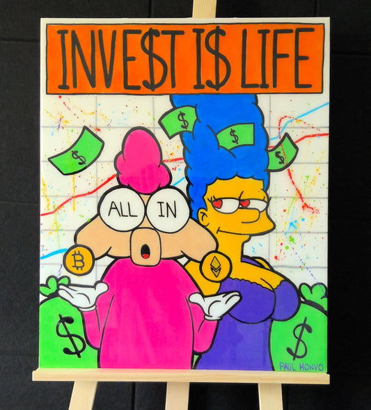 "INVEST IS LIFE"
